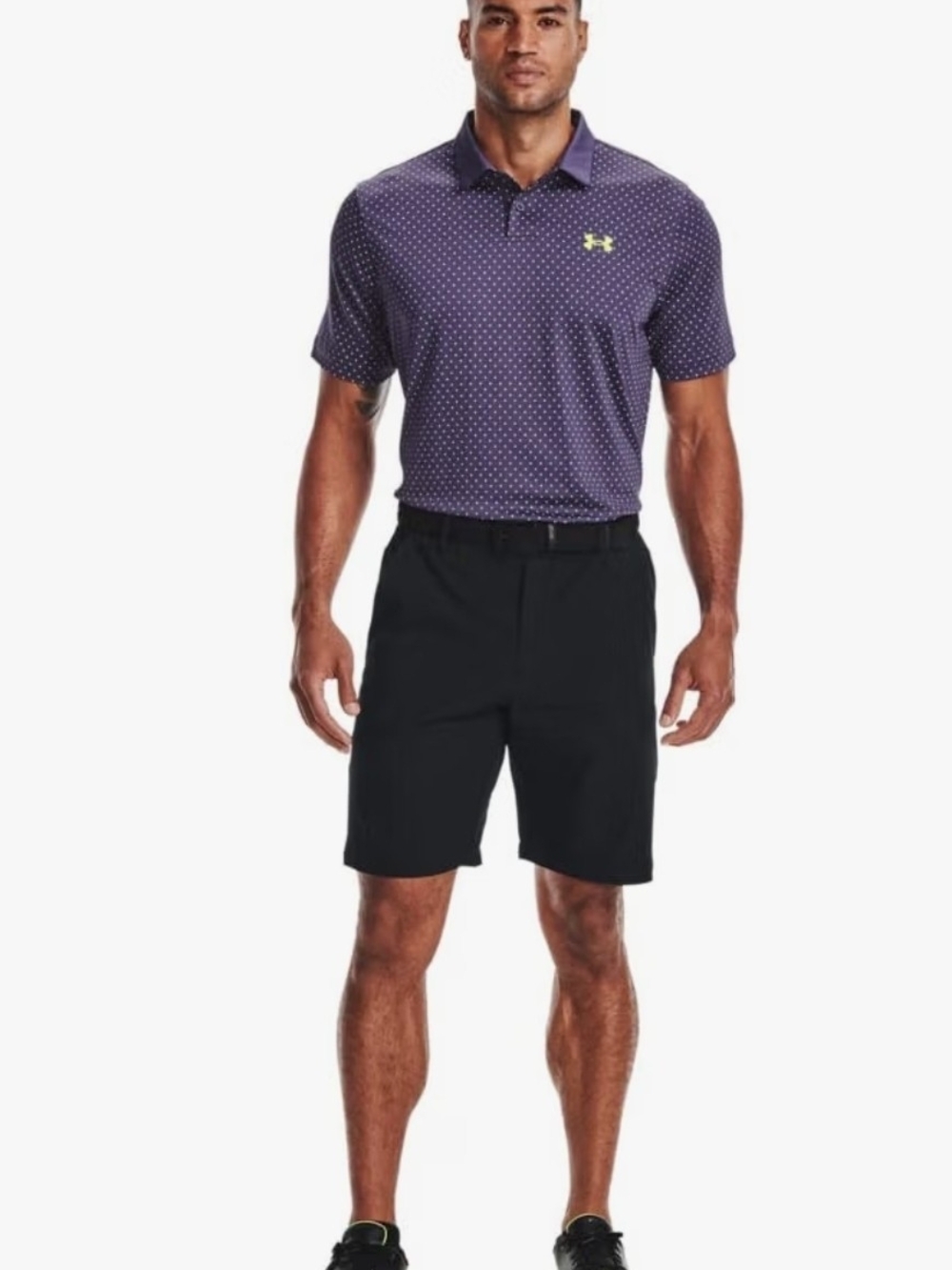Under Armour Men's Drive Shorts, 001 BLACK, size 36